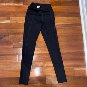 Girlfriend Collection Black Compressive High-Rise Legging size small, like new